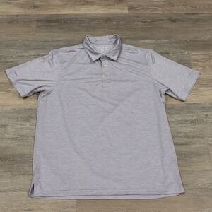Southern Shirt Mens Purple‎ Stripe Performance Golf Polo Shirt Large SSCO